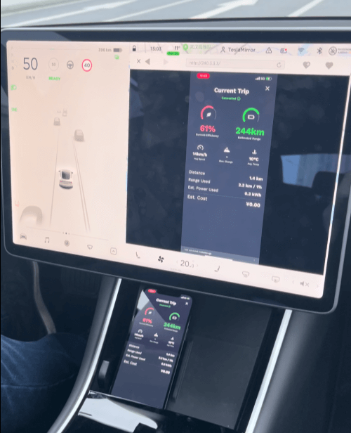 Écouter de la musique Deezer dans Tesla via TeslaMirror